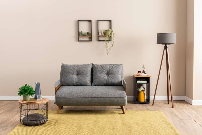 Atelier Del Sofa Cosmo 2-Seater Gris claro